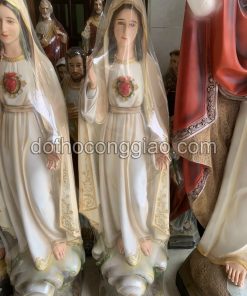 Tượng đức Mẹ Fatima Cao 80cm Bằng Composite Copy